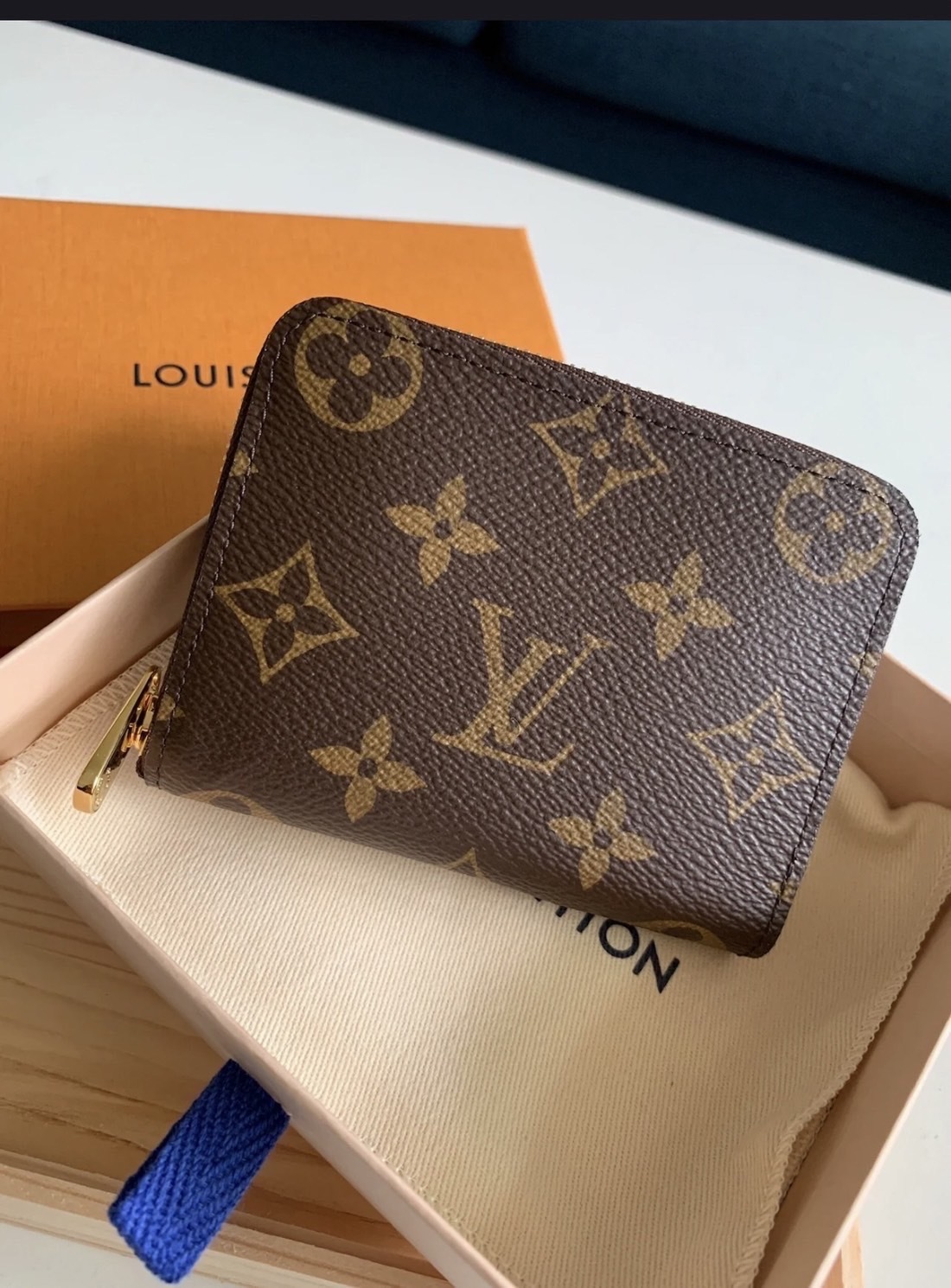 Louis Vuitton LV 拉鍊零錢包