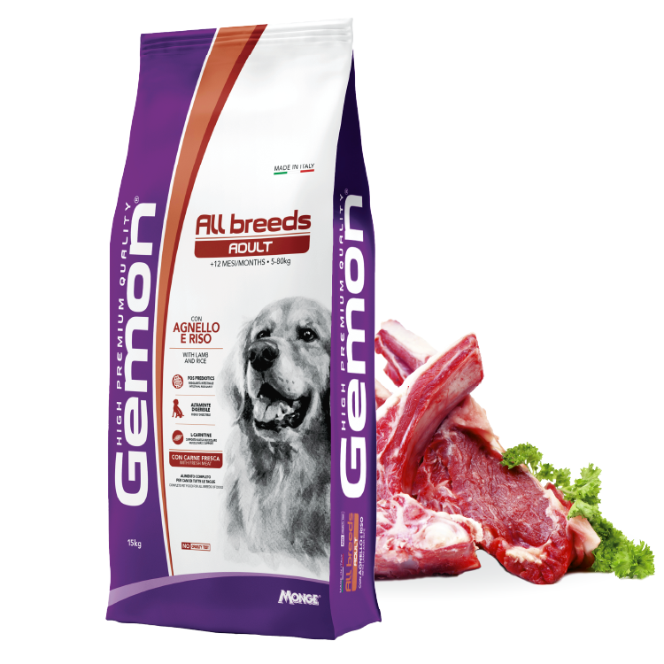 Gemon丨鮮羊肉米飯 成犬配方 15kg (GEM-6159)