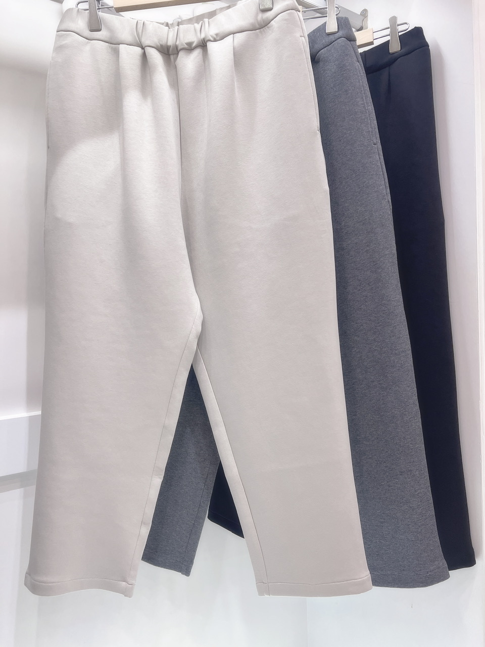 輕素材太空棉長褲