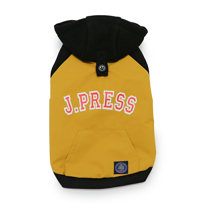 【Pet Paradise】J.Press Hooded Wind Parka - Yellow <614-14914>