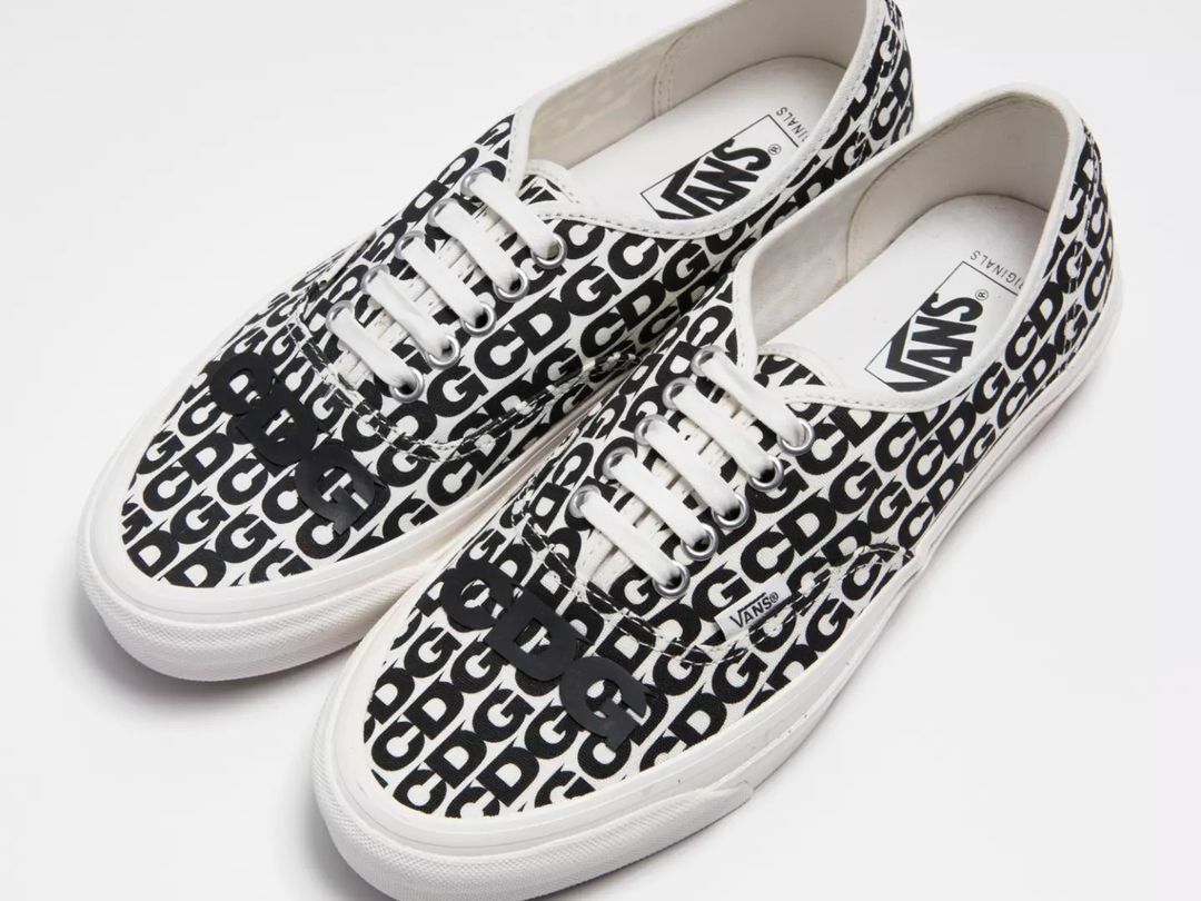 COMME des GARCONS CDG x Vans VAULT OTW By VANS OTW AUTHENTIC 44 聯名 鞋子 休閒鞋 VN0A33TASHM 滿版 現貨 SZ-K106-002