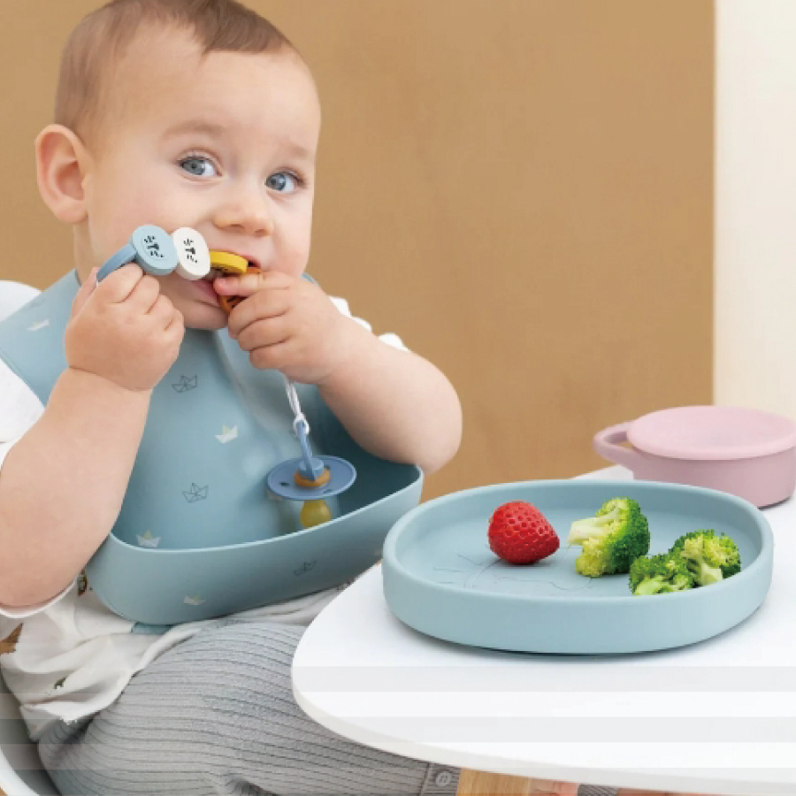 德國the cotton cloud食用級矽膠餐盤