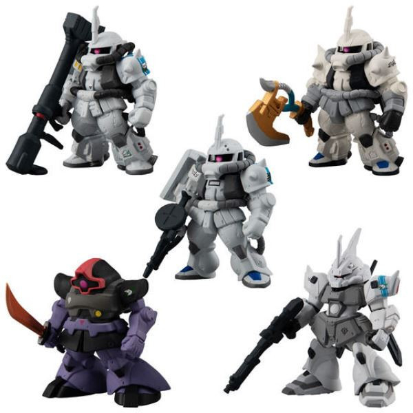 FW 所羅門之白狼套裝套裝 FW GUNDAM CONVERGE CORE THE WHITE WOLF OF SOLOMON SET W/O GUM