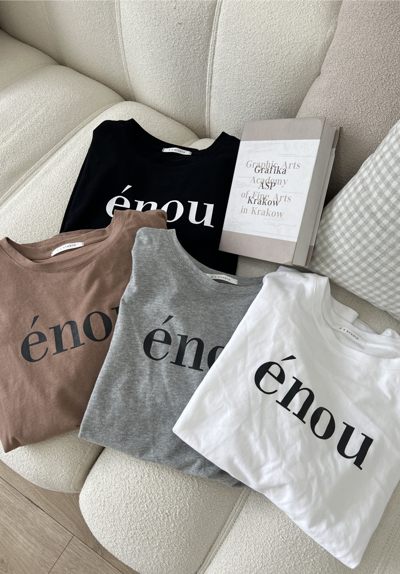 磨毛百搭ENOU磨毛百搭ENOU字母T*4色T*4色