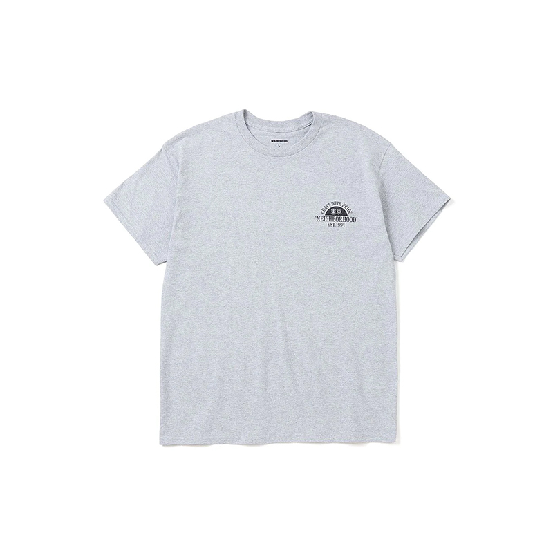 NEIGHBORHOOD NH 231 SPOT . TEE SS-13 GRAY NBHD-02 [台灣現