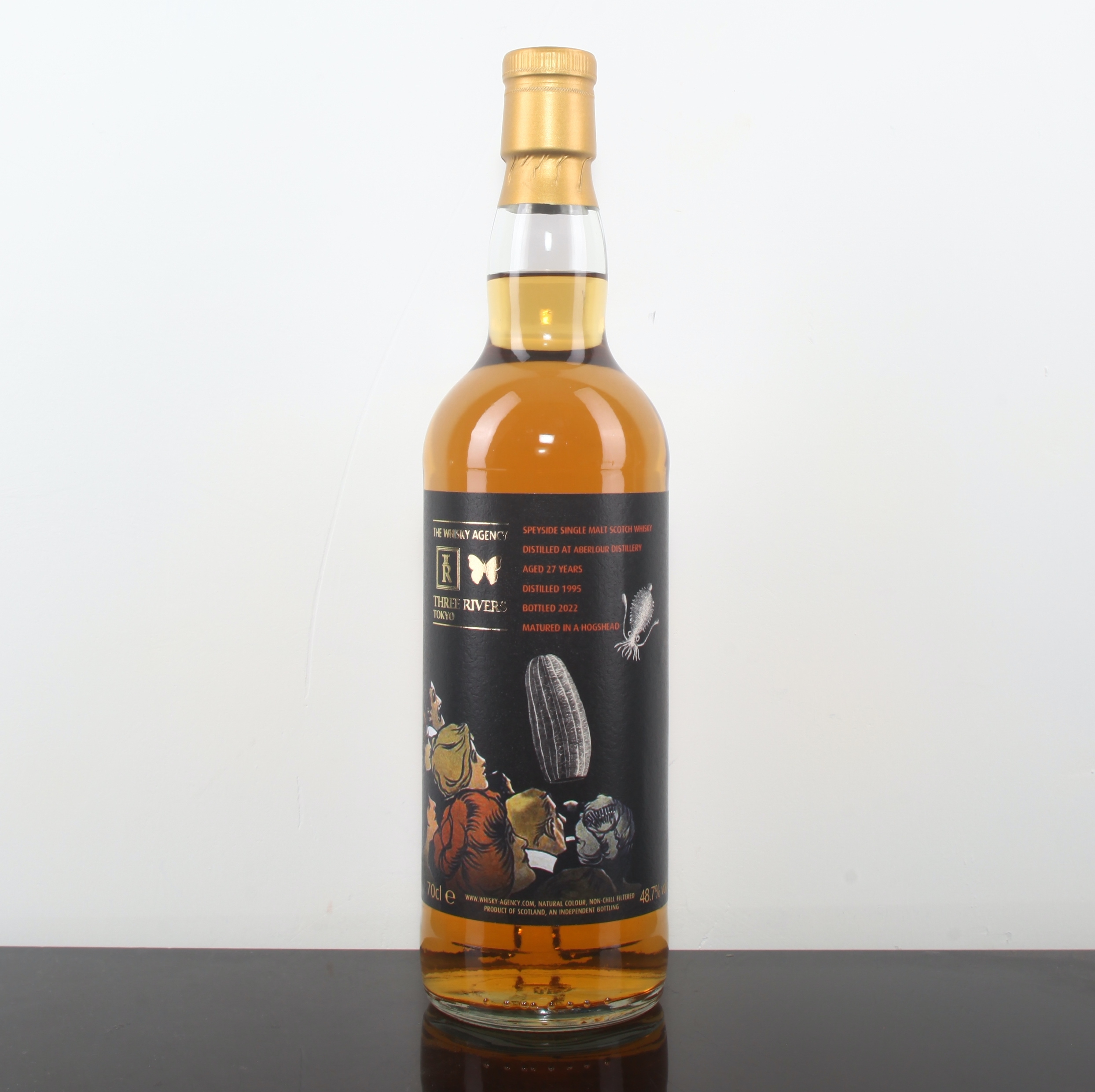 Aberlour 1995 27YO Hogshead 48.7% The Whisky Agency x Three Rivers Tokyo