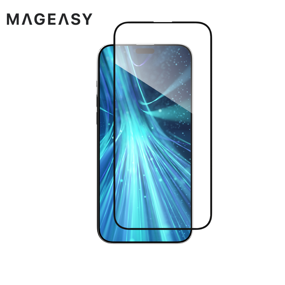 【MAGEASY】VETRO Bluelight iPhone 15系列抗藍光玻璃保護貼