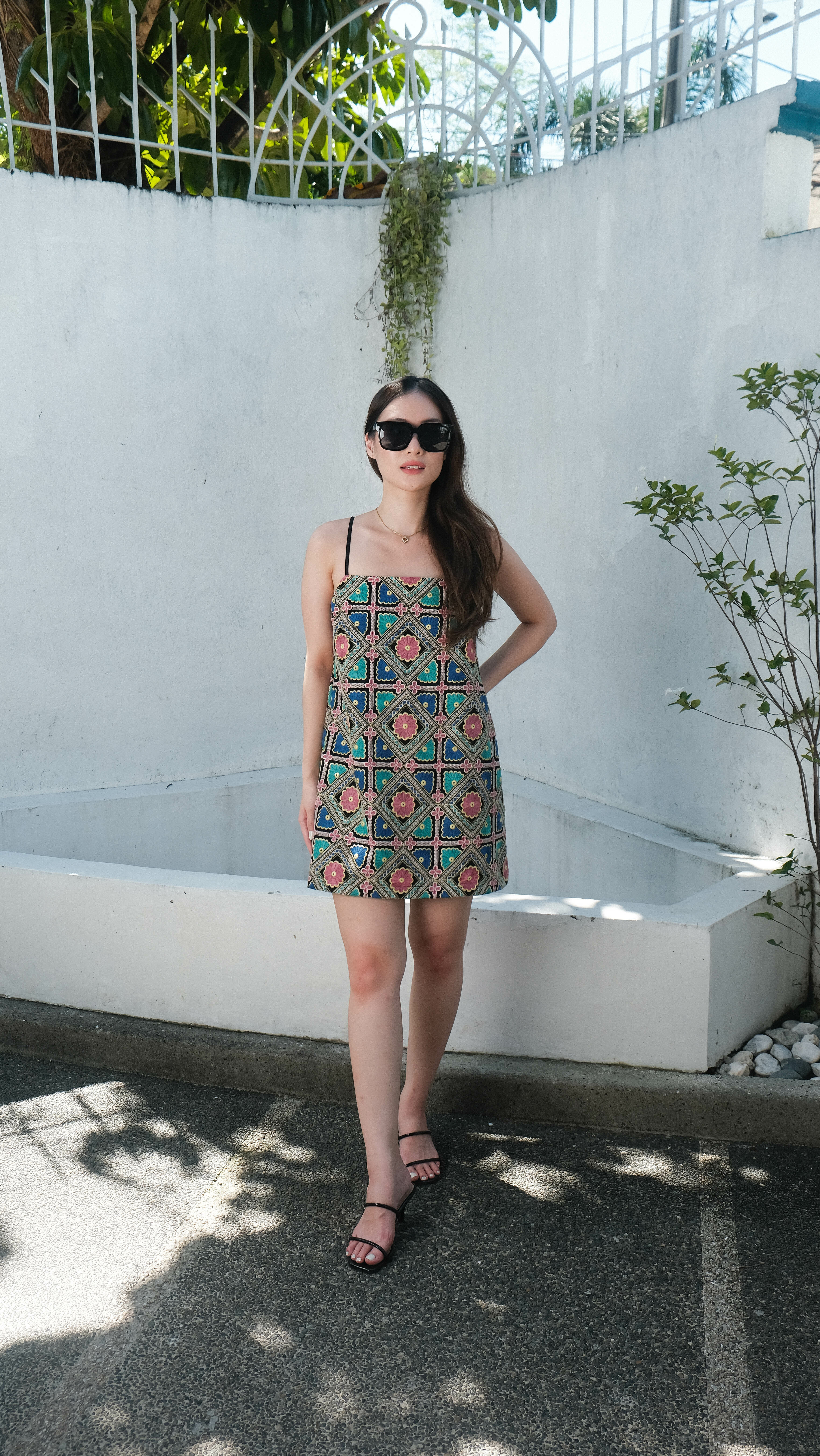 Clara Embroidered Dress