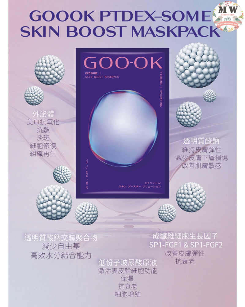 🌟現貨清倉🌟GOOOK MASK 營養豐富 新概念面膜 (5片/盒)