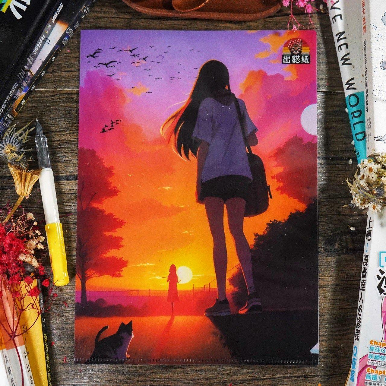 出貓紙 X 封信子｜你買 A4 file，我地送中秋禮物俾家屬 (　ﾟдﾟ)