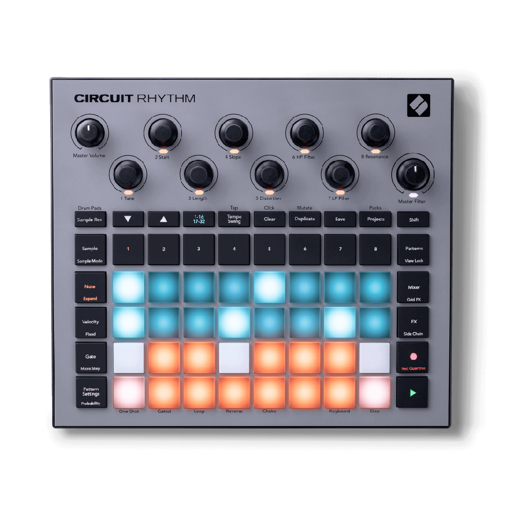 Novation Novation / Circuit Rhythm 鼓組取樣機 — 三峽鼓 / 打擊｜YA! 玩音樂