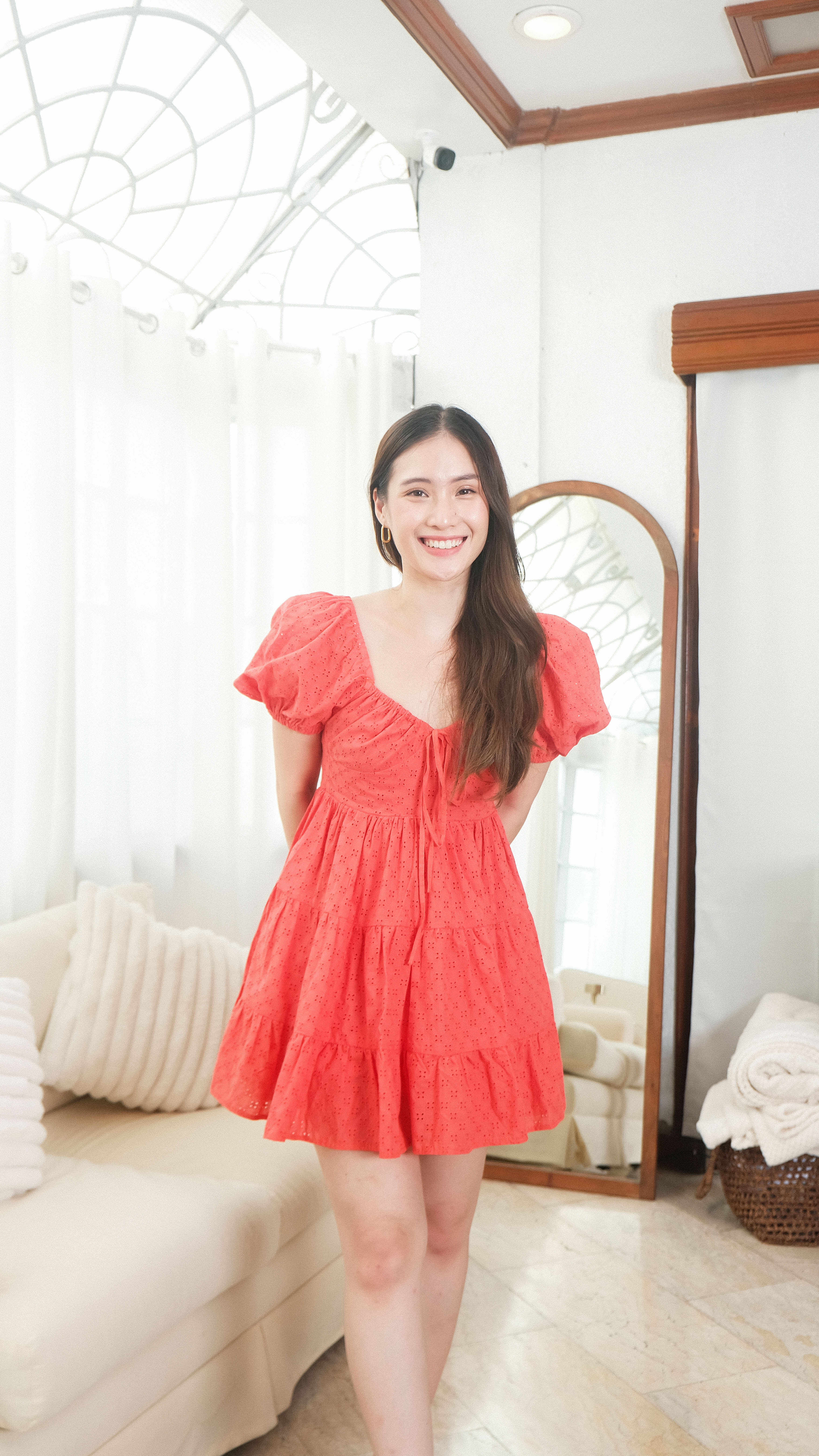 Magda Broderie Dress