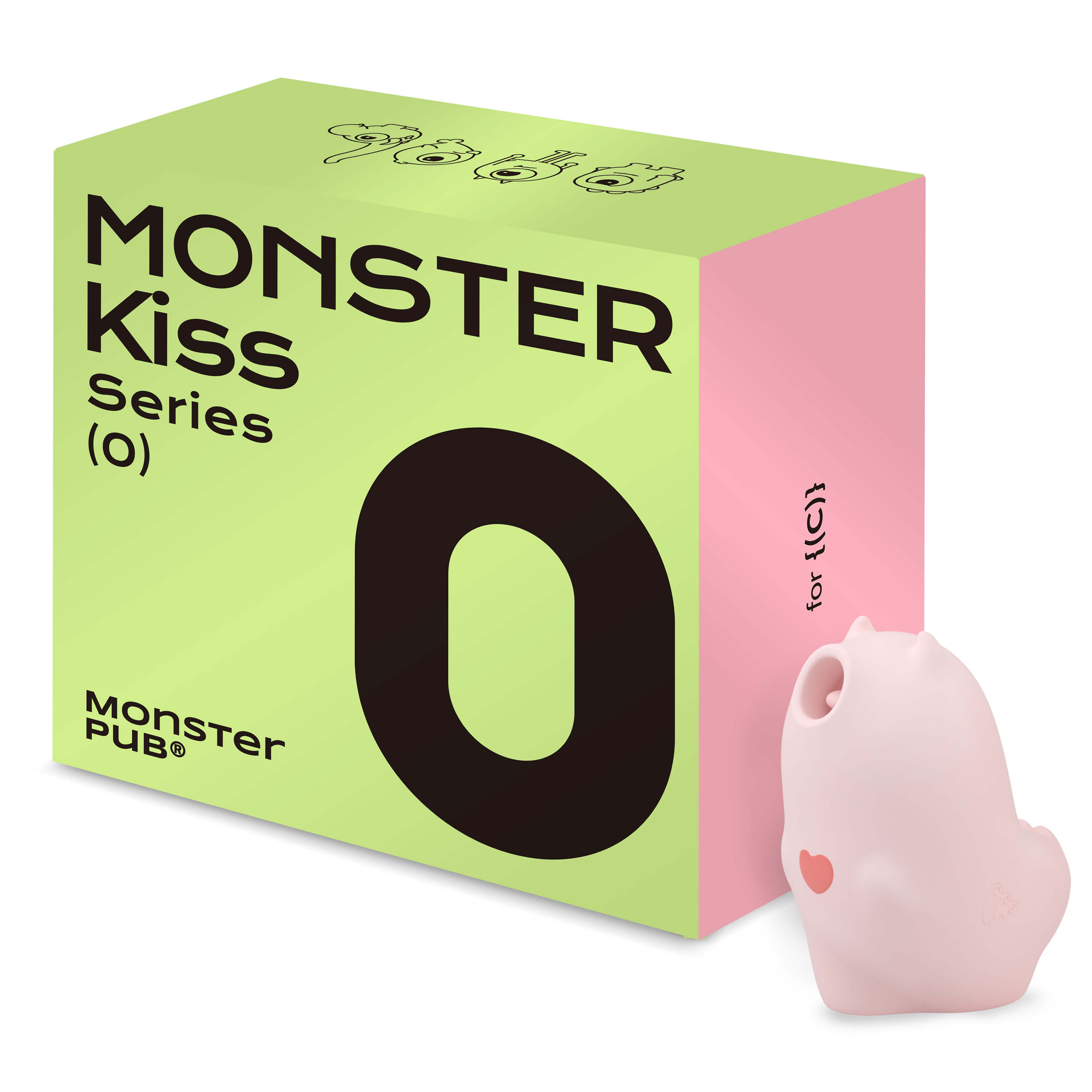 《超值組合》SISTALK 小怪獸 魔吻 + 萌獁象 CG同潮搖滾棒