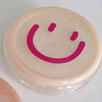 《2911》粉粉笑臉小熊手機氣墊支架