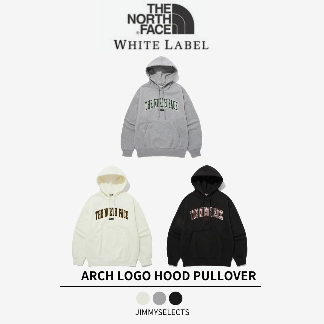 THE NORTH FACE 白標 ARCH LOGO HOOD PULLOVER 長袖 帽T NM5PP50