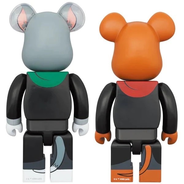 BE@RBRICK X TOM AND JERRY IN HOGWARTS HOUSE ROBES 100% & 400% SET