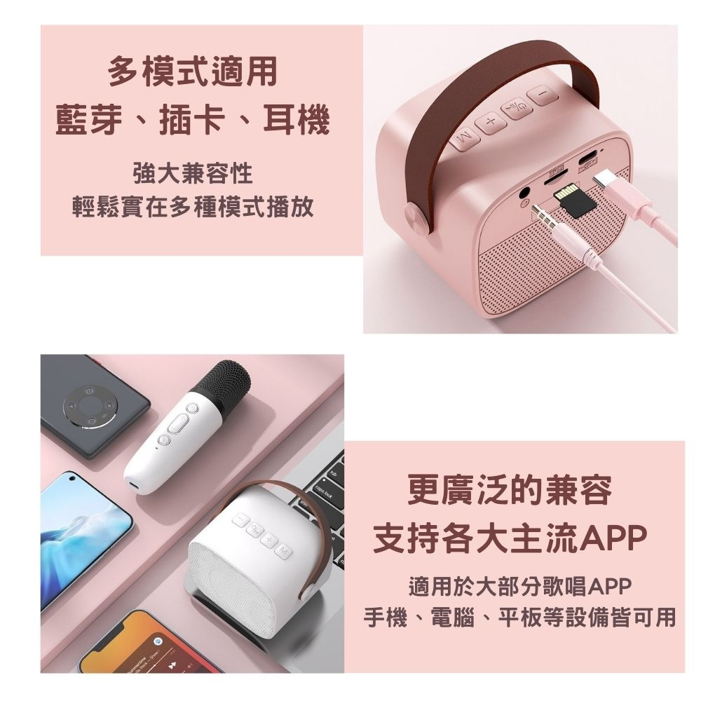 LEBO 無線雙咪藍牙音箱