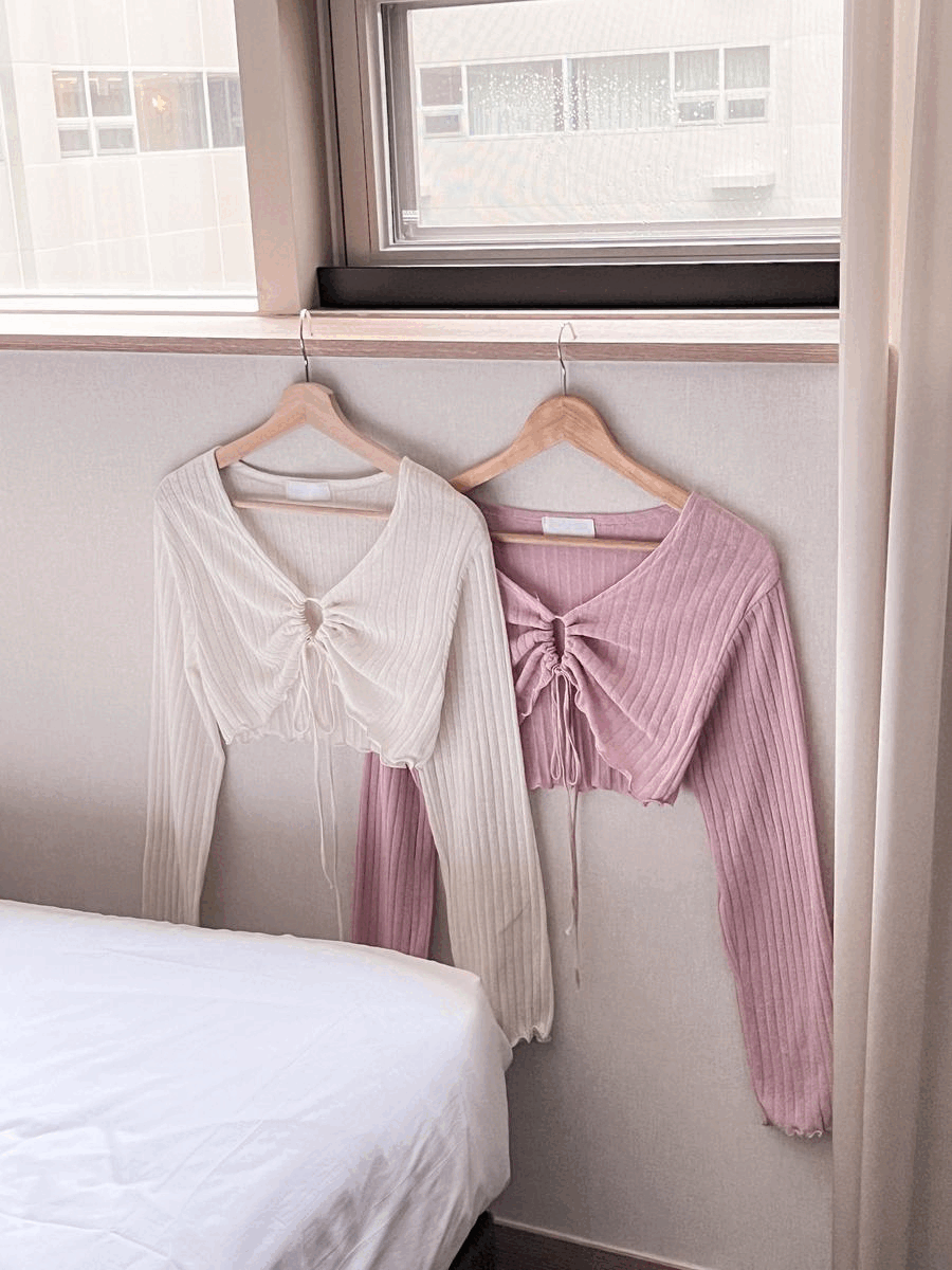 〈28/8～1/9 連線DAY 1〉草苺奶昔抽繩薄外搭