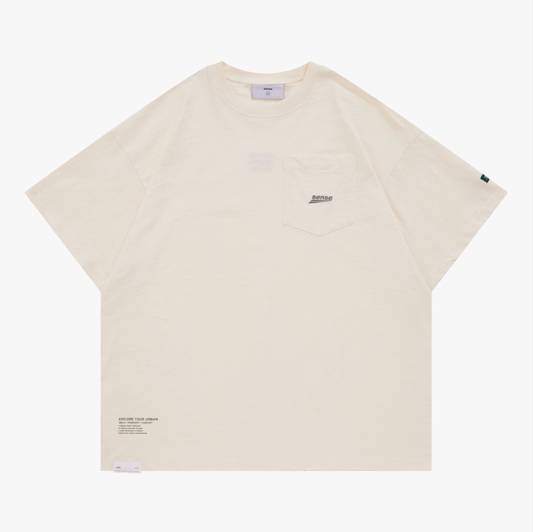 SENSE Slub Cotton Pocket SS