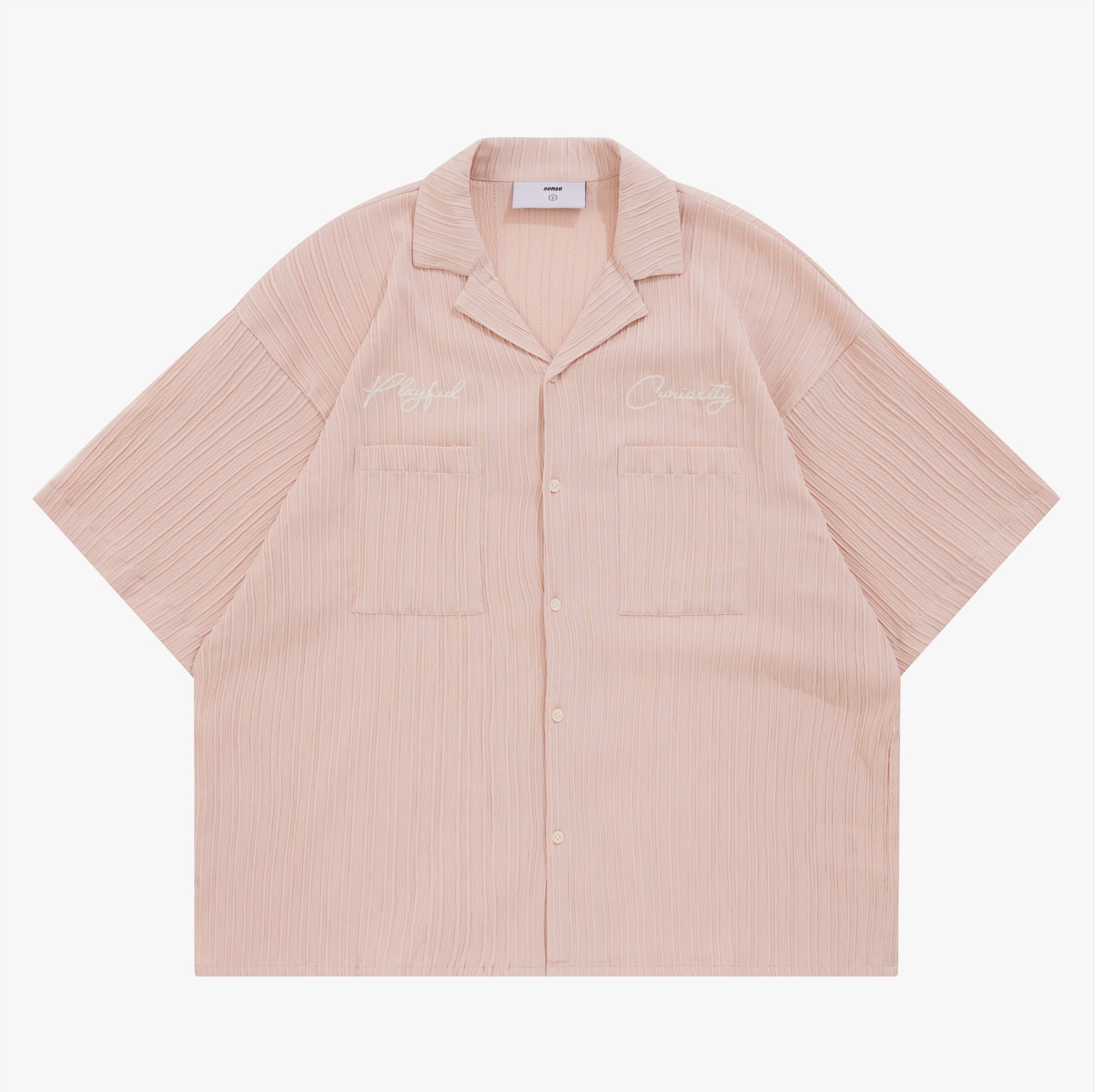 SENSE Oversized Bowling Shirt