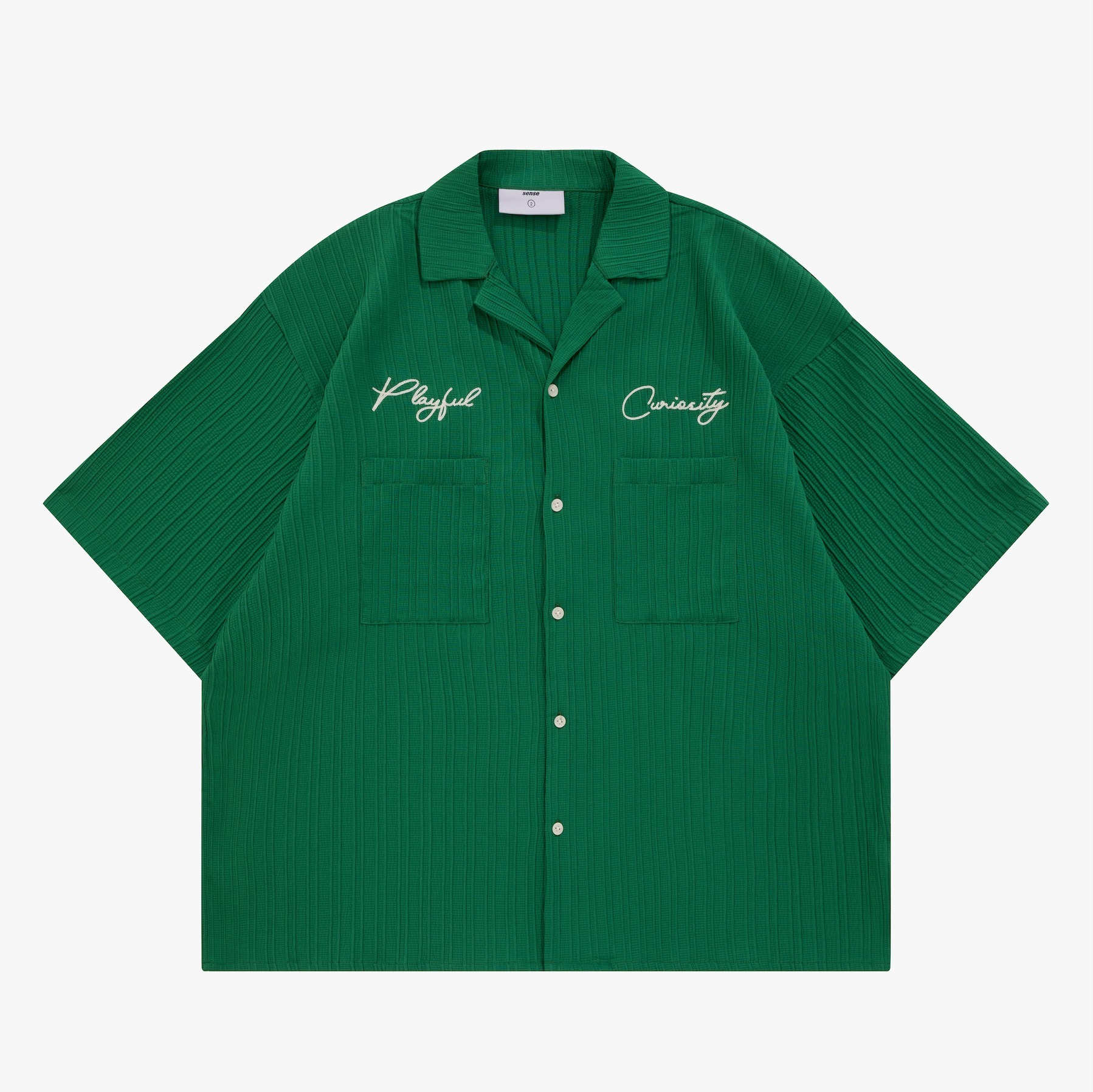 SENSE Oversized Bowling Shirt