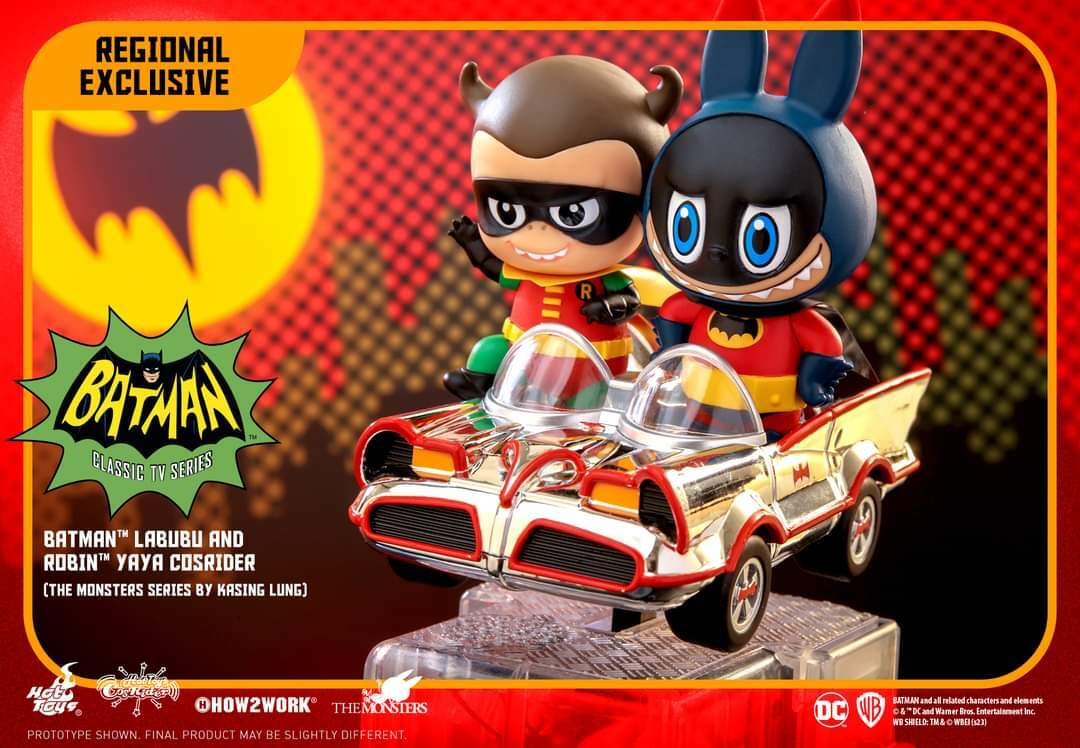 Hot Toys Batman1966 Batman Labubu Robin Yaya Cosrider