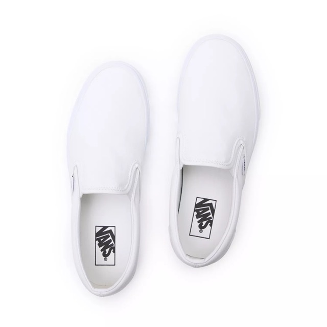 VANS CLASSIC SLIP-ON WHITE