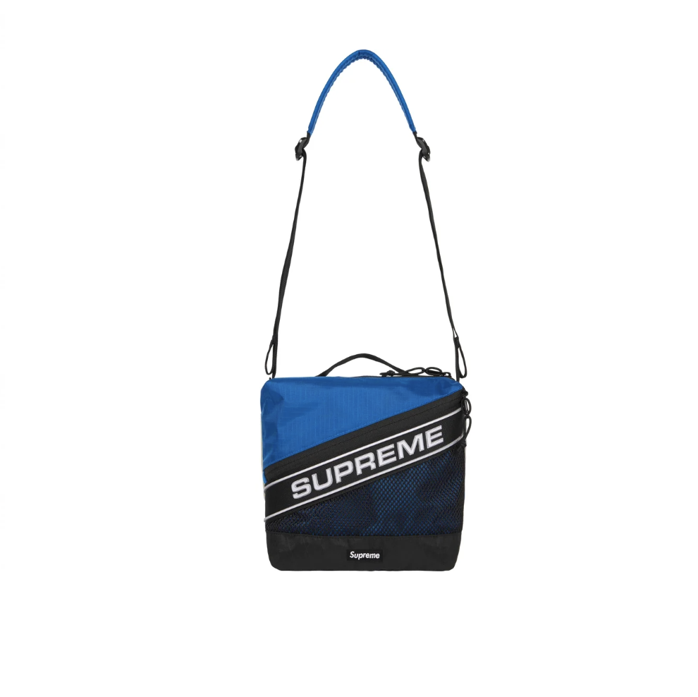 Supreme FW23 3D Logo Shoulder Bag- Blue