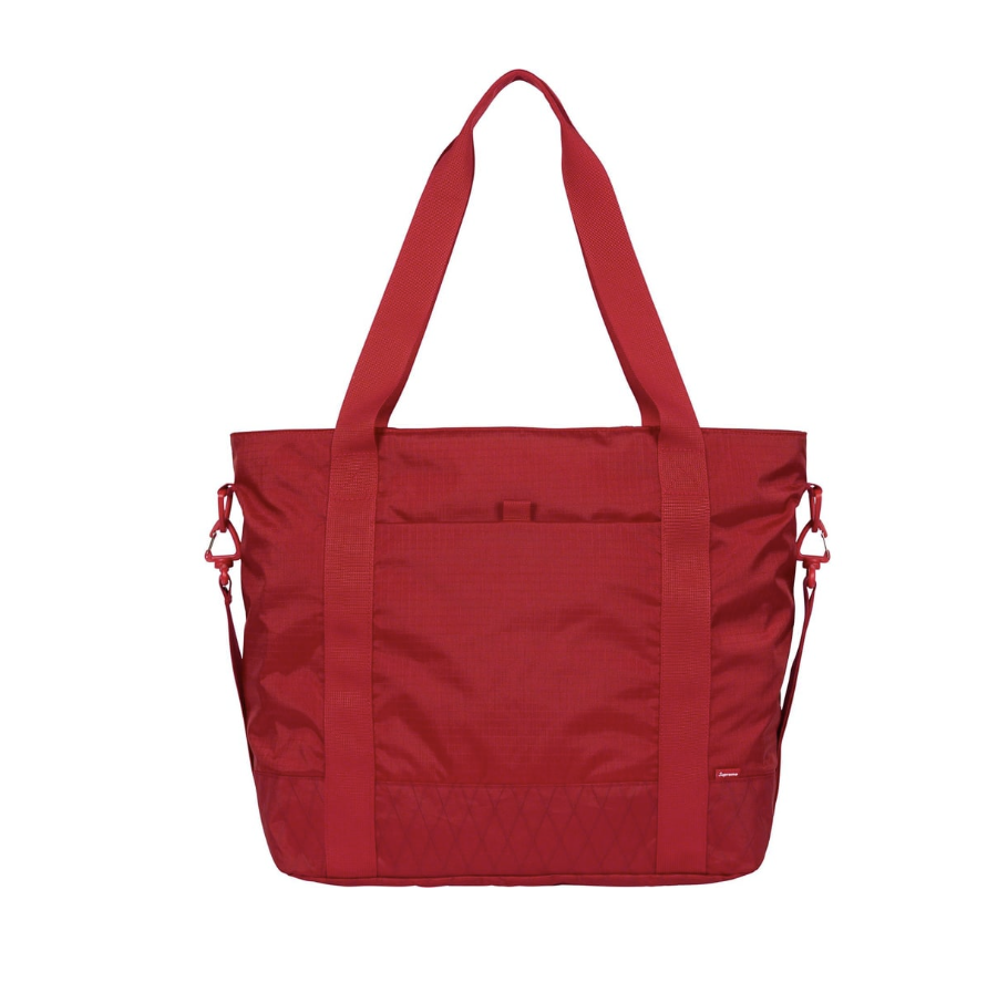 Supreme FW23 3D Logo Tote Bag- Red