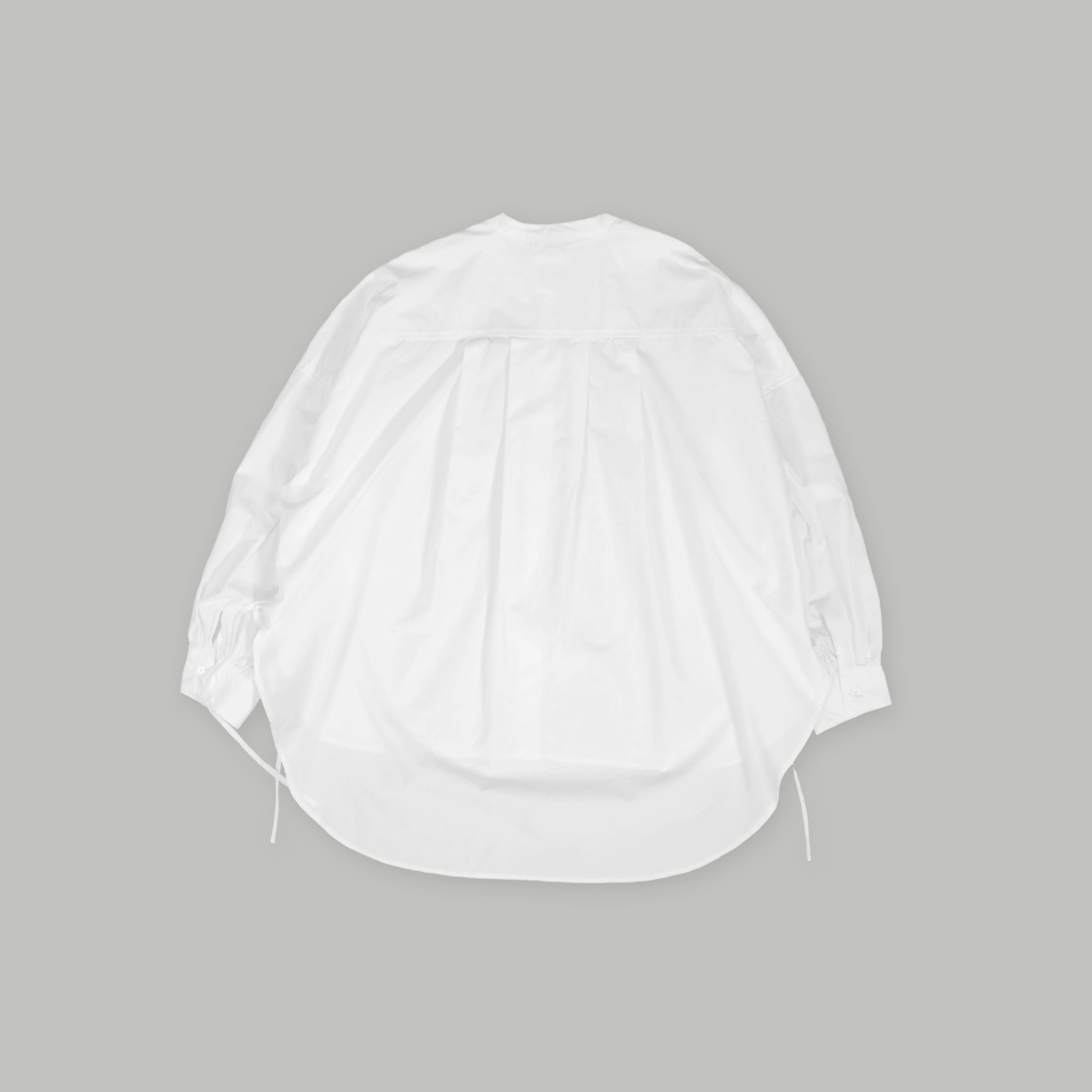 J.P.L. 立領側繫帶弧形襯衫 ╭ 4色 ╮