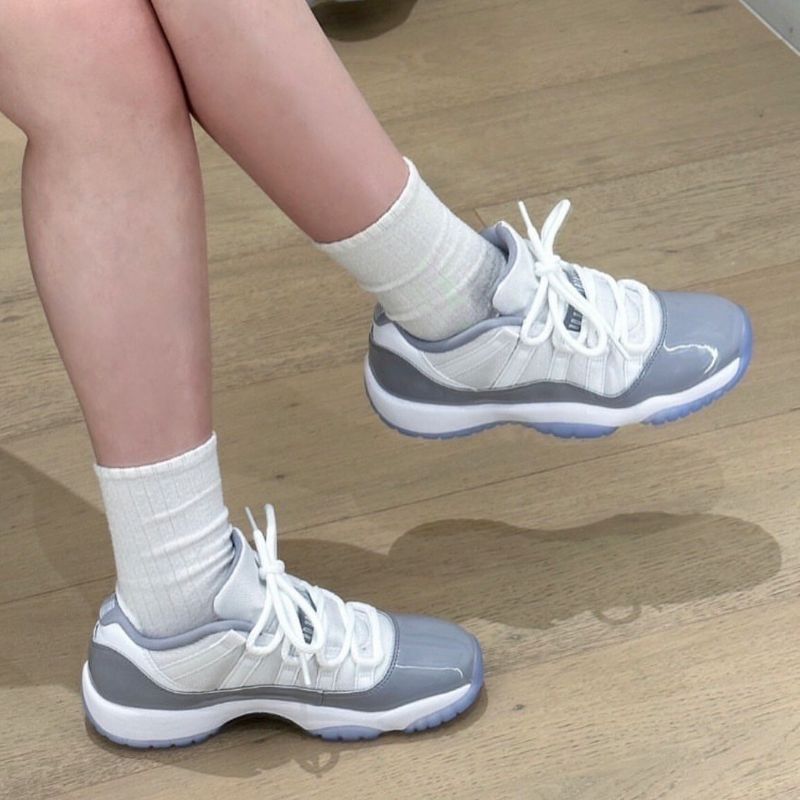 Nike Air Jordan 11 Low Cement Grey 水泥灰 漆皮 冰底 AJ11