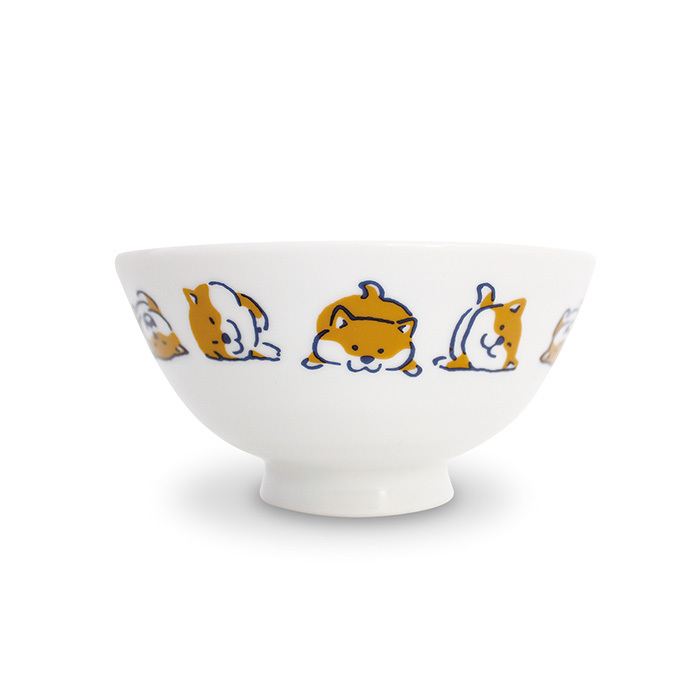 柴犬 陶瓷飯碗｜日本MIND WAVE