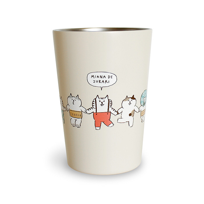 喵之助 2WAY真空不鏽鋼杯 保溫保冷杯｜日本MIND WAVE