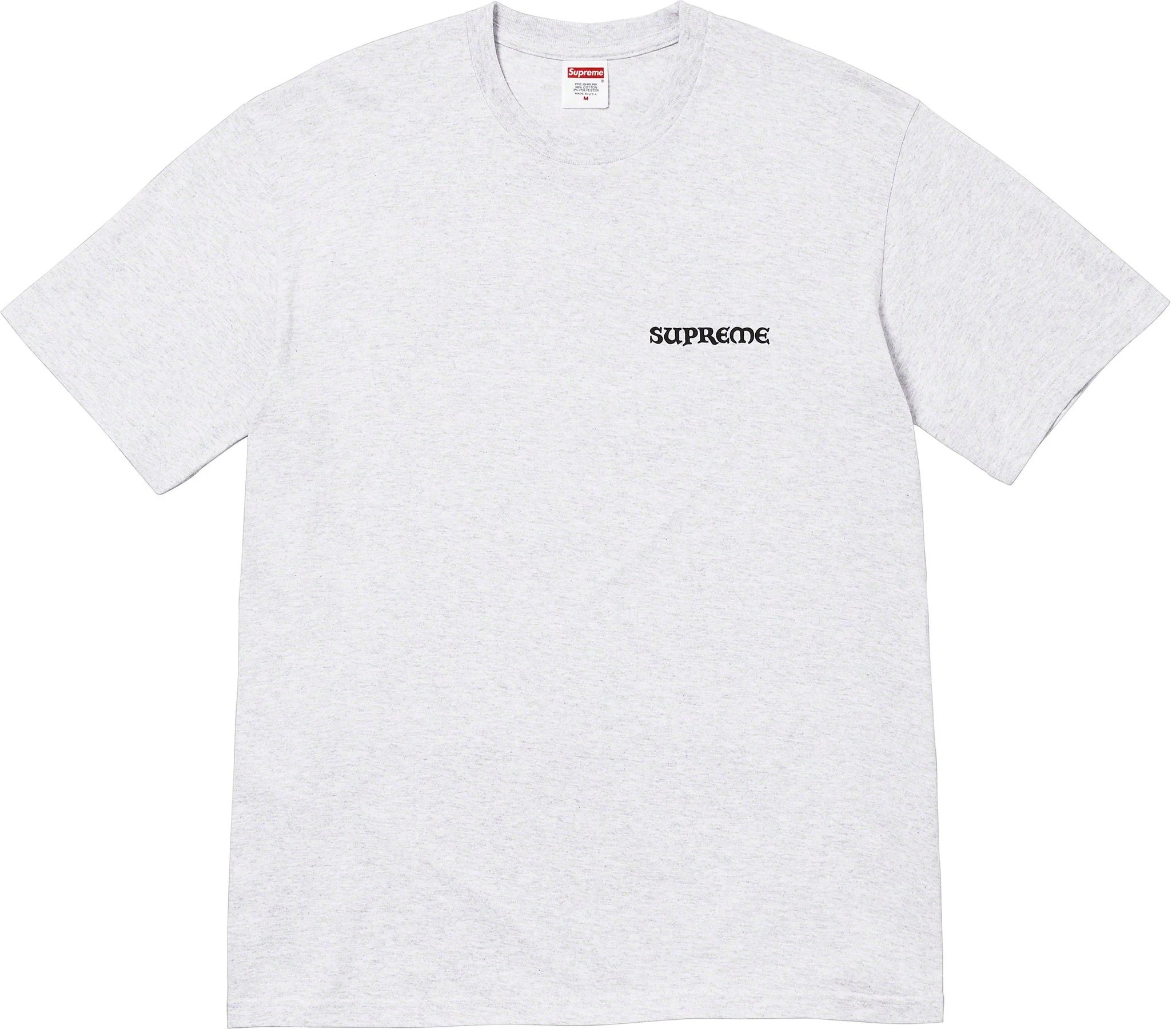 [現貨] Supreme FW23 Worship TEE Grey