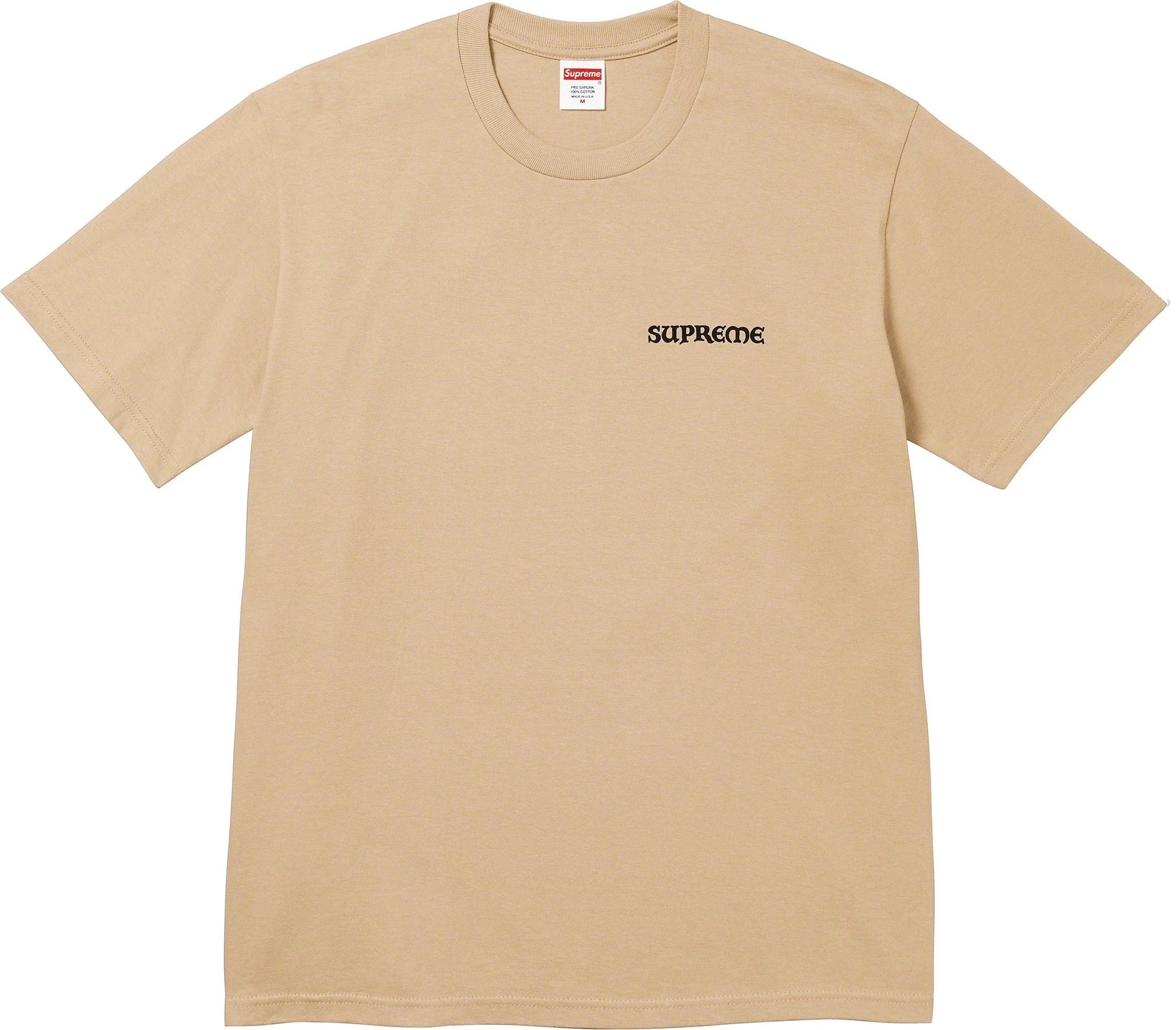 [現貨] Supreme FW23 Worship TEE Khaki