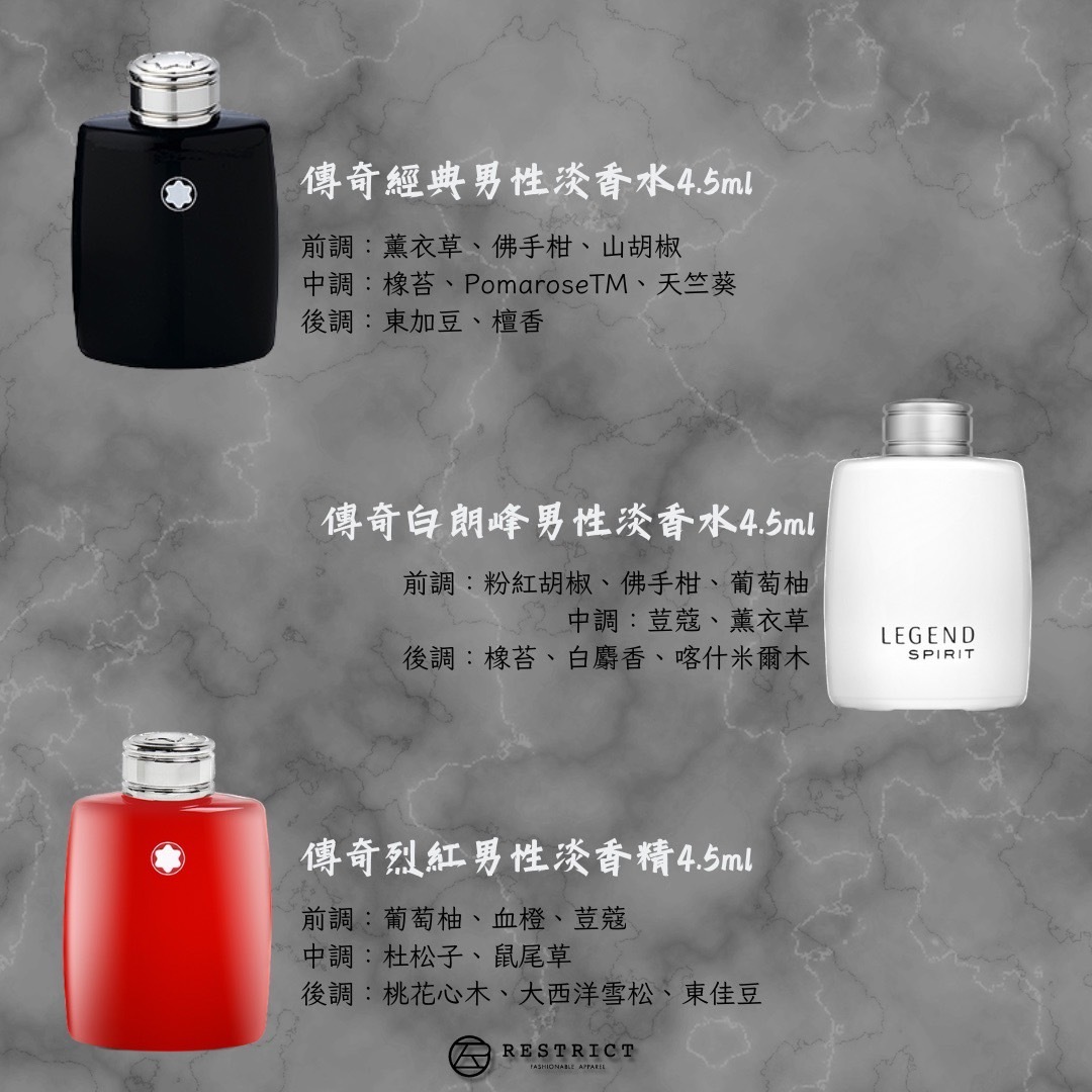 MontBlanc 萬寶龍 男性小香水4.5ml*5入禮盒