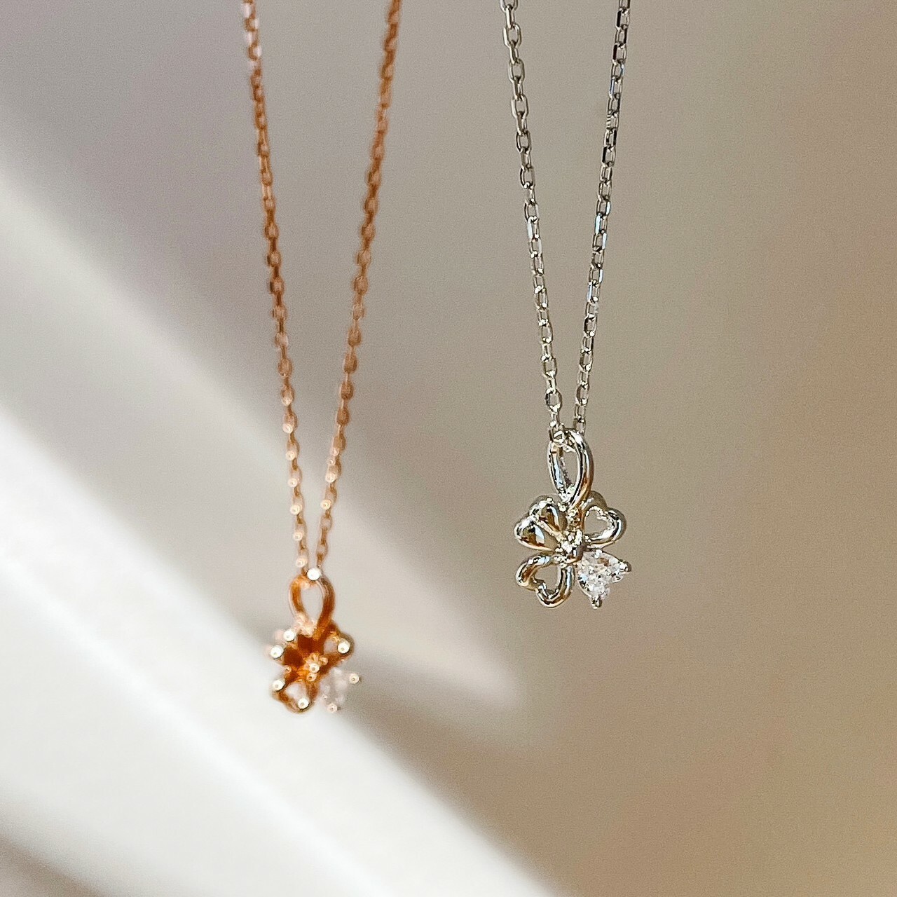 法式小清新 純銀項鍊