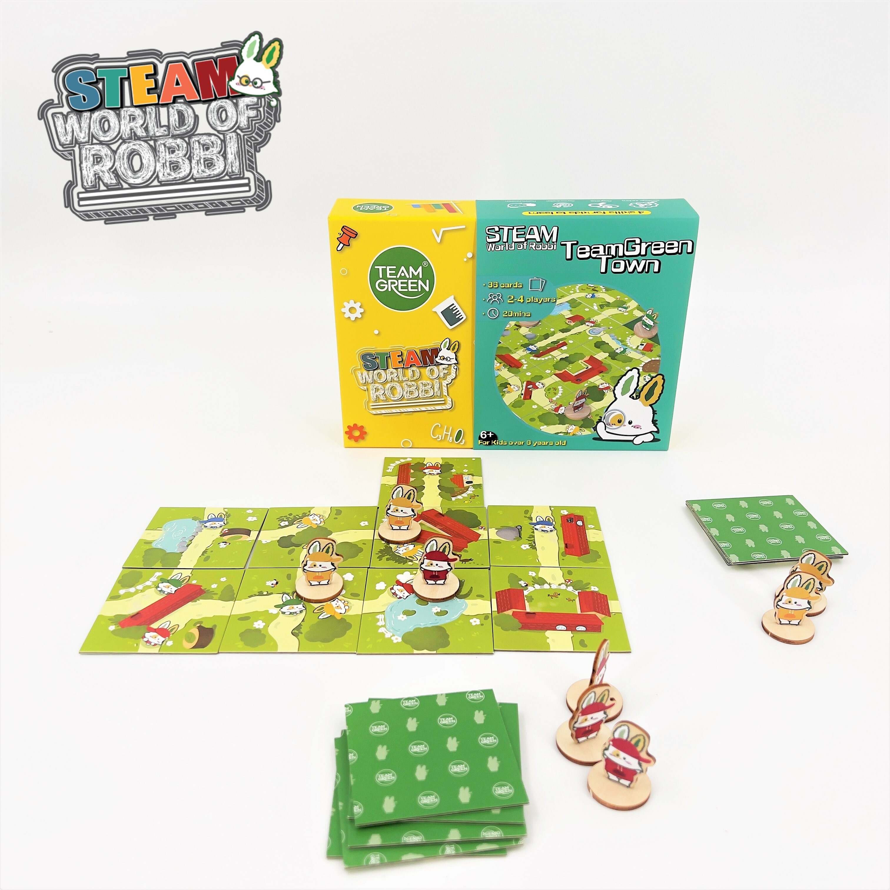 【STEAM World of Robbi 】TeamGreen Town