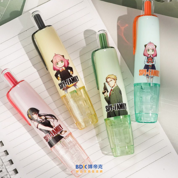 OVAL歐文 ORBITEC 間諜家家酒 按鍵式修正帶 QSR-506 間諜家家酒限定款