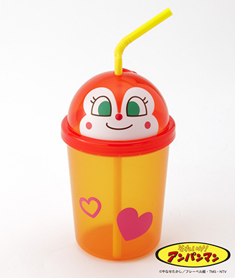 麵包超人紅精靈轉蓋吸管杯