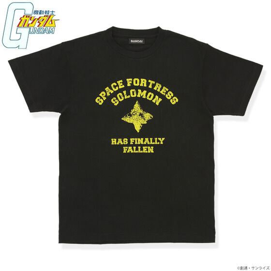 Pbandai 預訂2023/11月 機動戦士ガンダム　宇宙要塞ソロモン　半袖Tシャツ