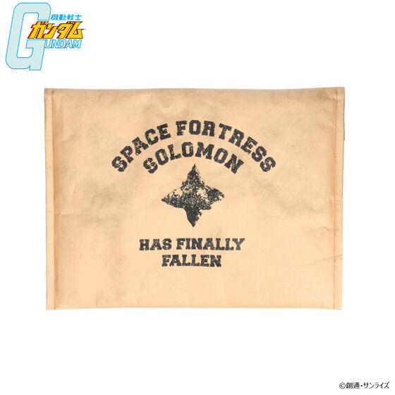 Pbandai 預訂2023/11月 機動戦士ガンダム　宇宙要塞ソロモン　タイベック製マルチケース