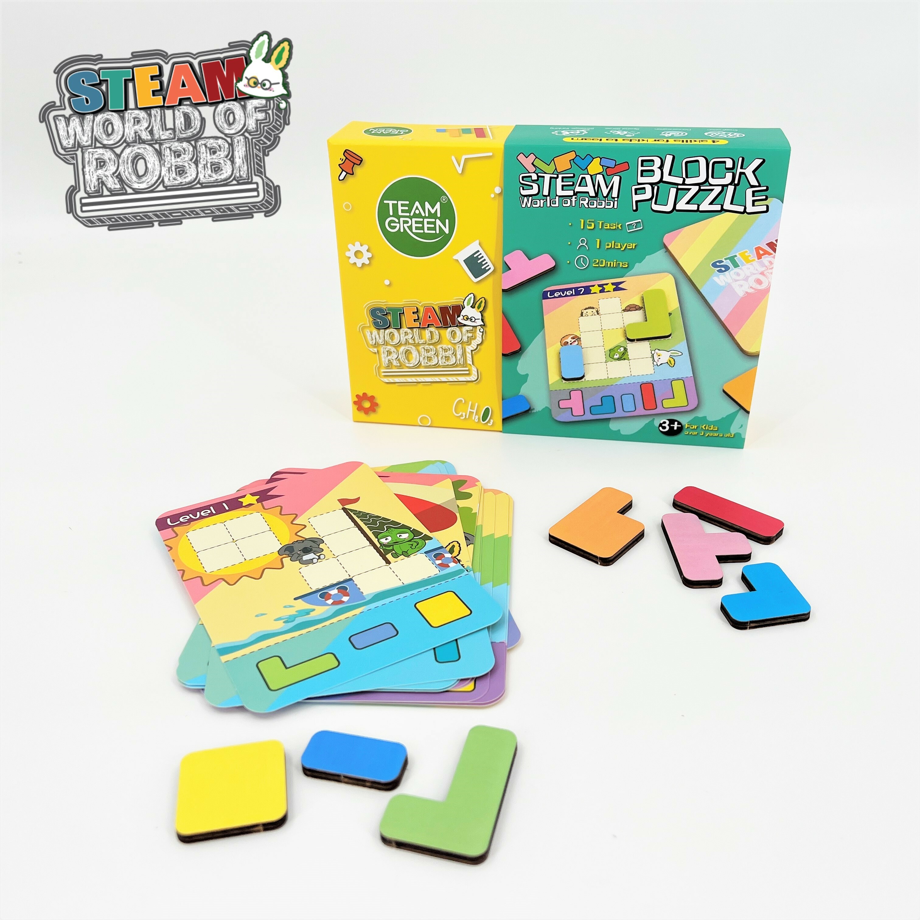 【STEAM World of Robbi 】Block Puzzle