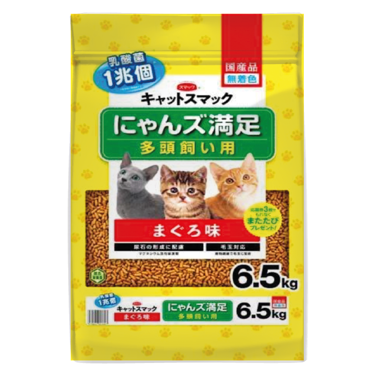 日本「日の味」丨1萬億乳酸菌 吞拿魚貓糧6.5KG (JSM-3607)