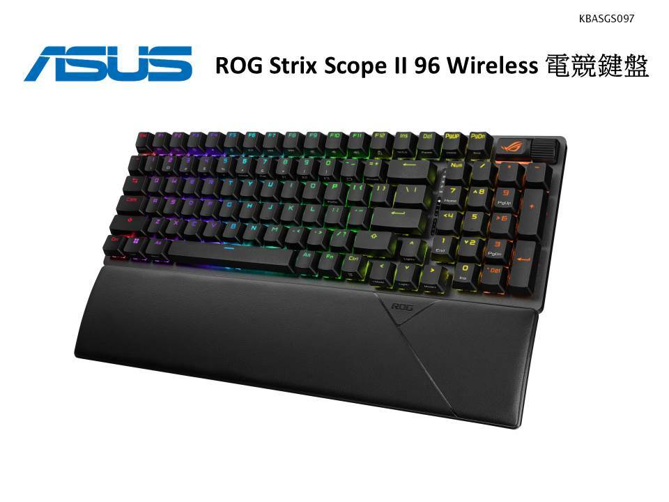 華碩 ROG Strix Scope II 96 Wireless 電競鍵盤 (NX STORM軸)