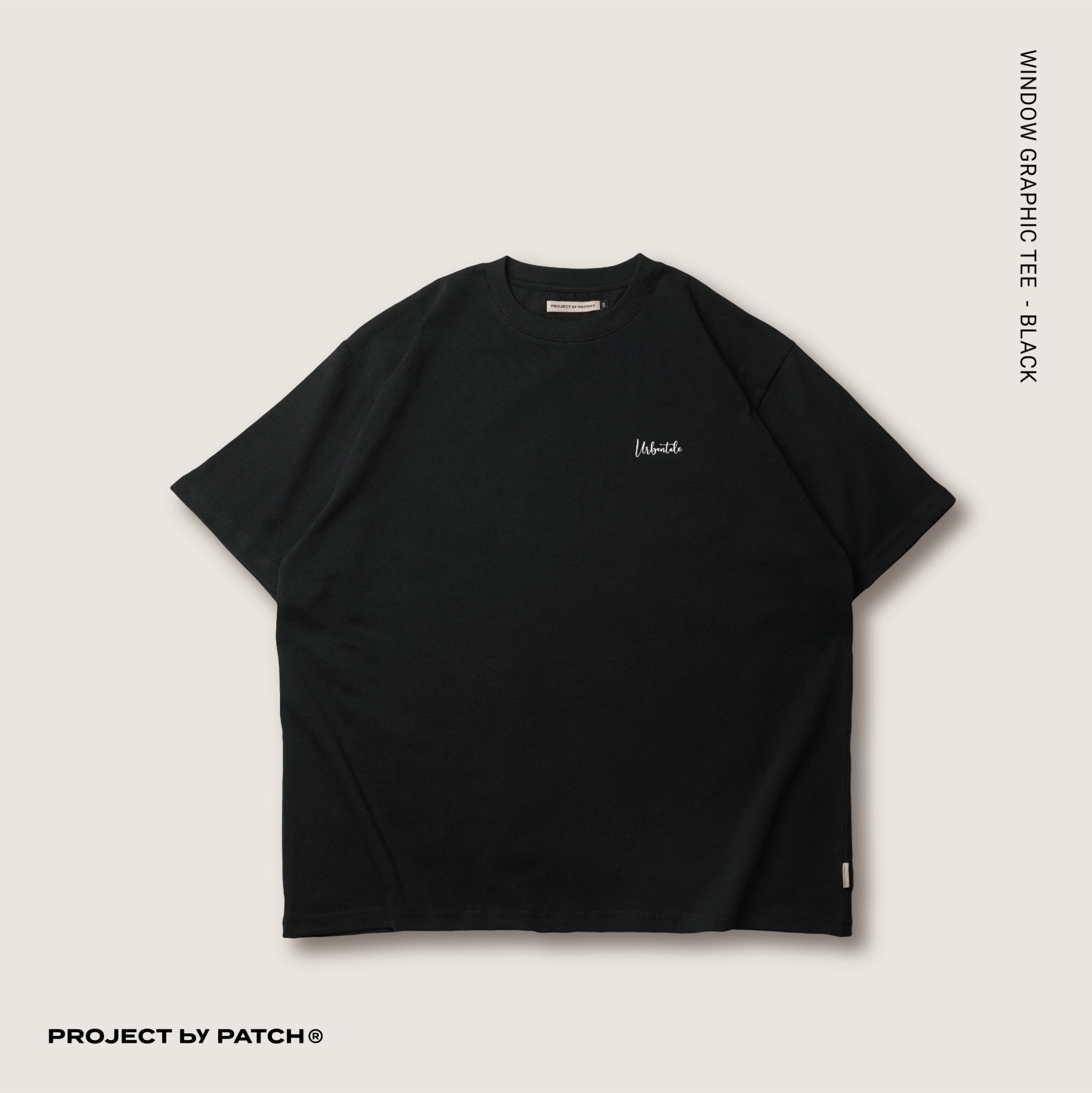 P.B.P - WINDOW GRAPHIC TEE - BLACK
