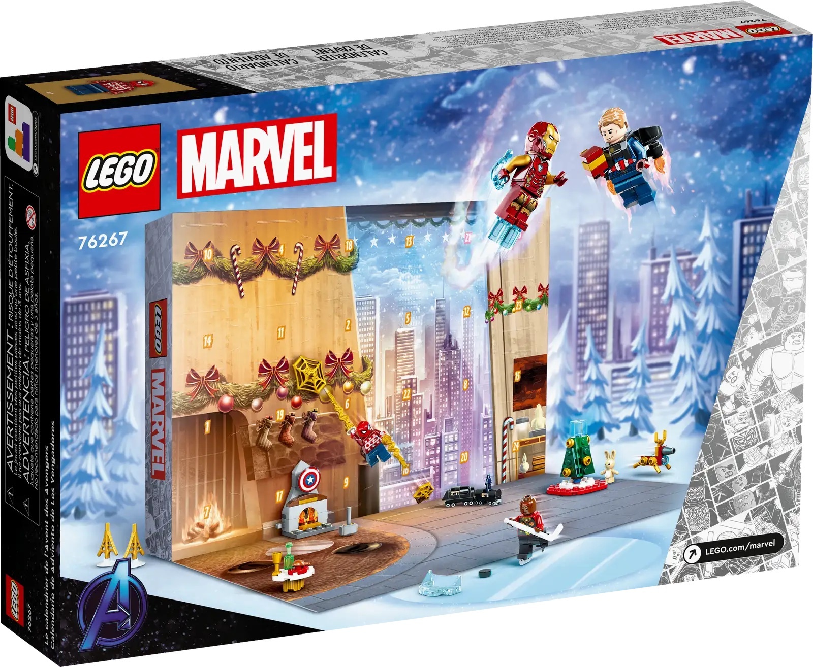 [飛米樂高積木專賣店] LEGO 76267 Marvel-復仇者聯盟倒數月曆2023
