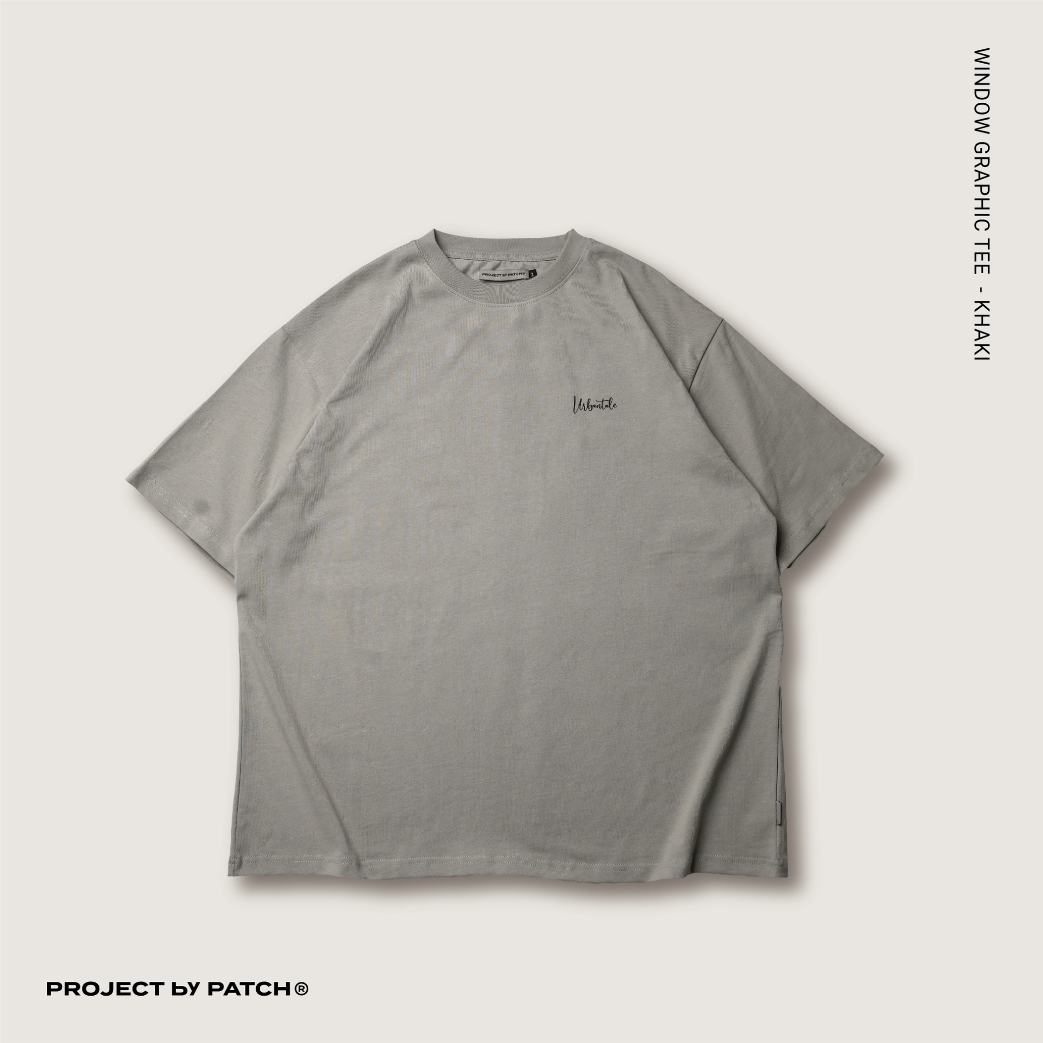 P.B.P - WINDOW GRAPHIC TEE - KHAKI