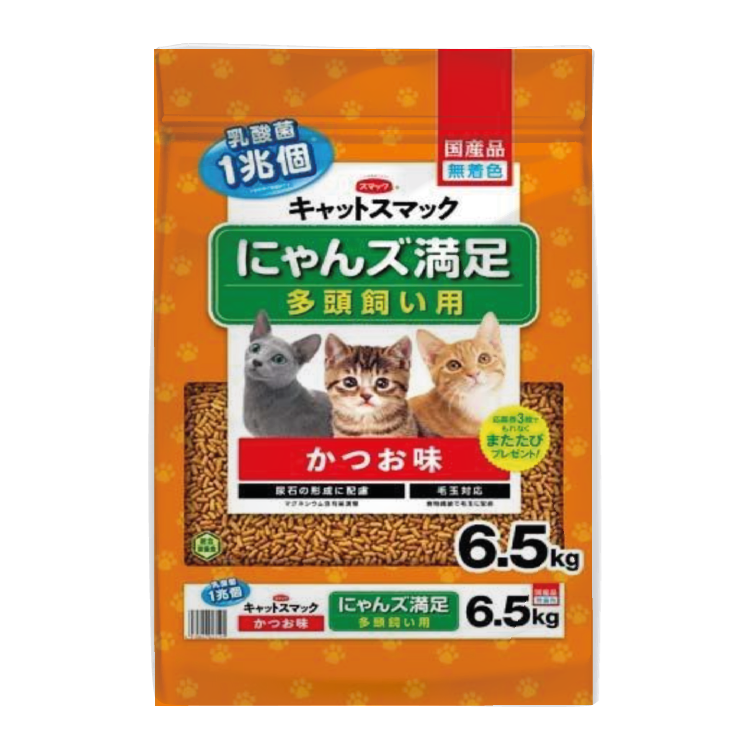 日本「日の味」丨1萬億乳酸菌 鏗魚味貓糧6.5KG (JSM-3591)
