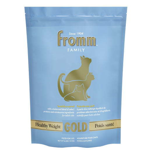 Fromm Gold Weight Control Dry Cat Food Chicken & Salmon 4lb/10lb